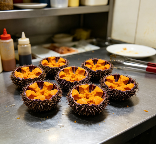Fresh Sea Urchin Roe