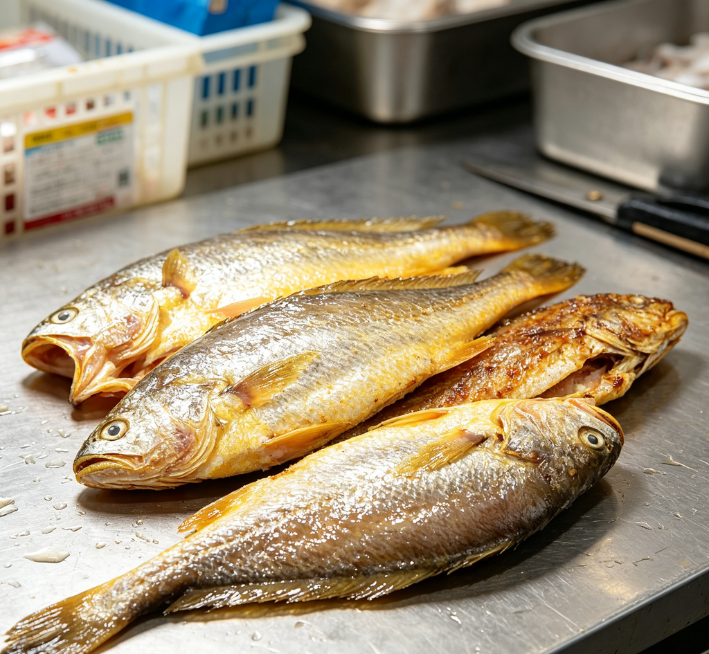 Golden Pan-Fried Yellow Croaker