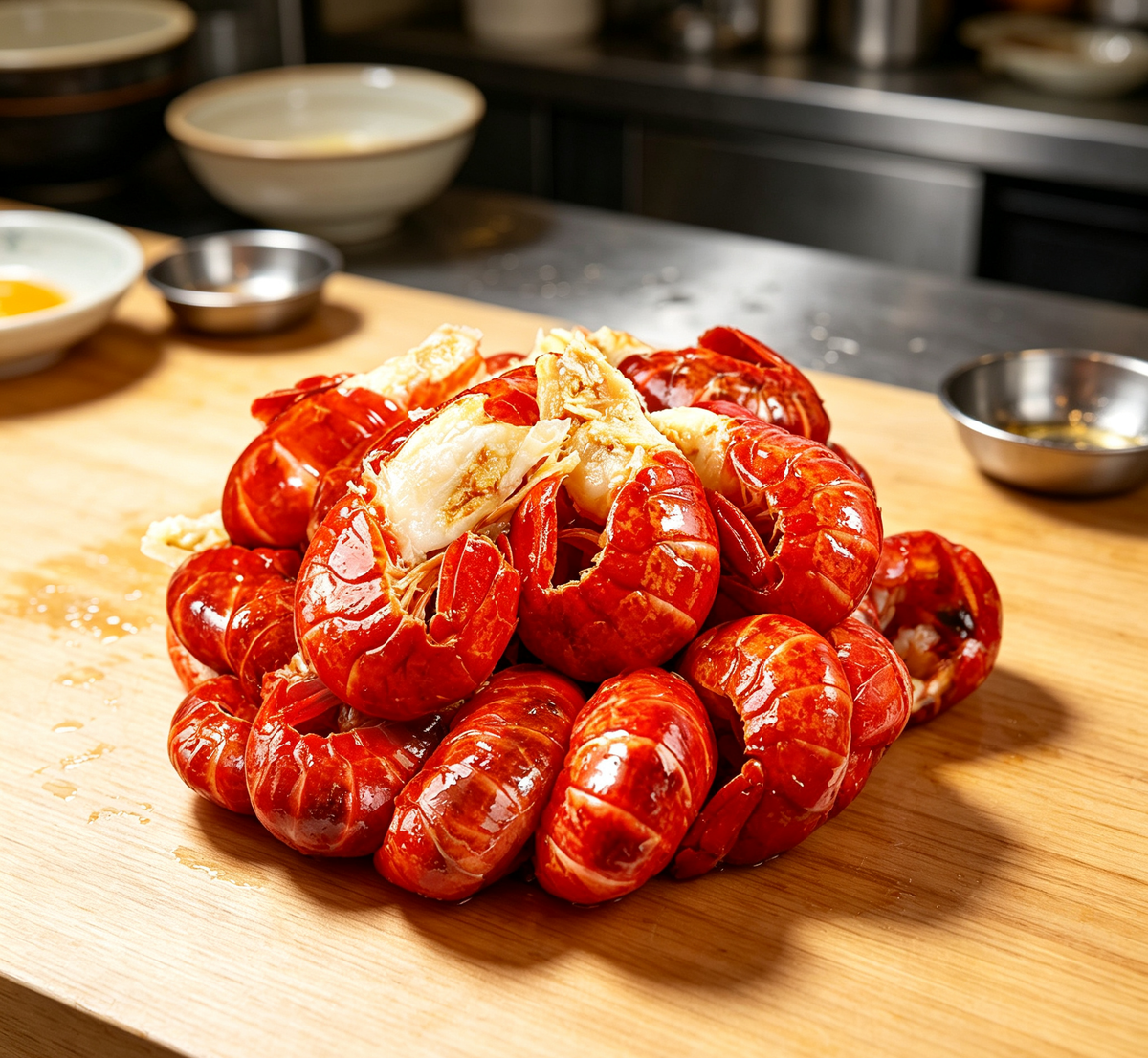 Cooked Crawfish