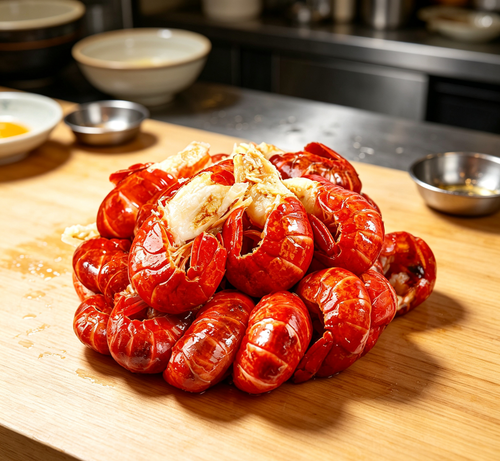 Cooked Crawfish